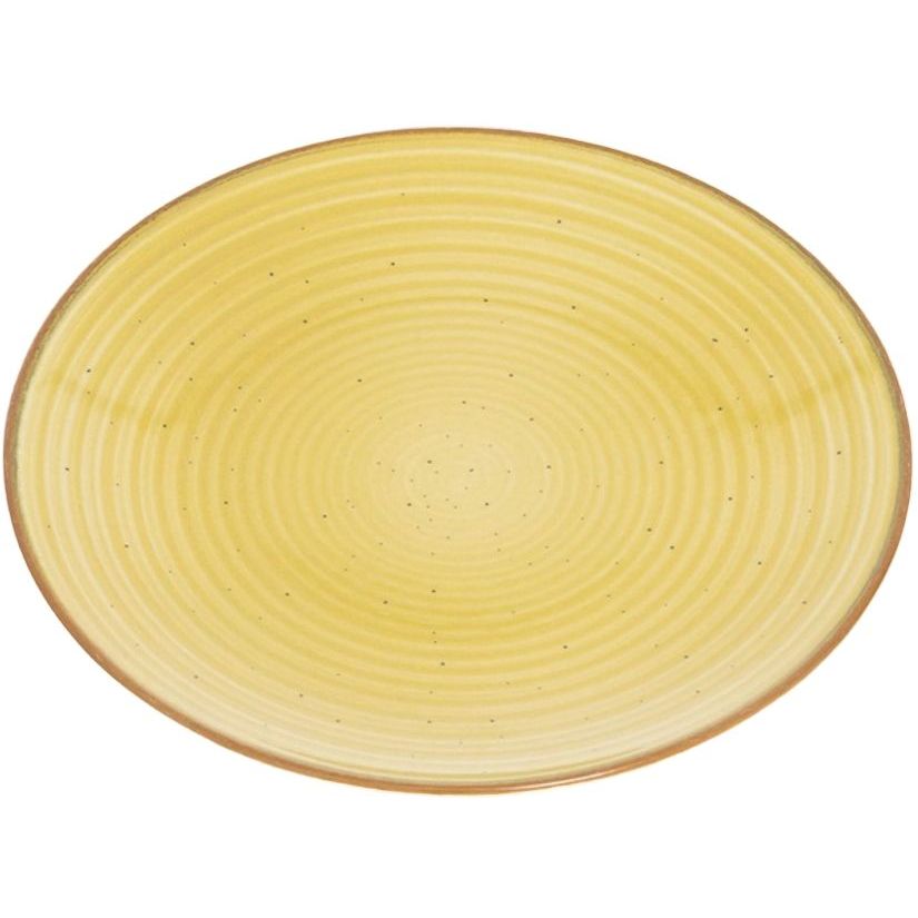 Тарілка обідня Ipec Grano 26 см жовта (30905196) - фото 1