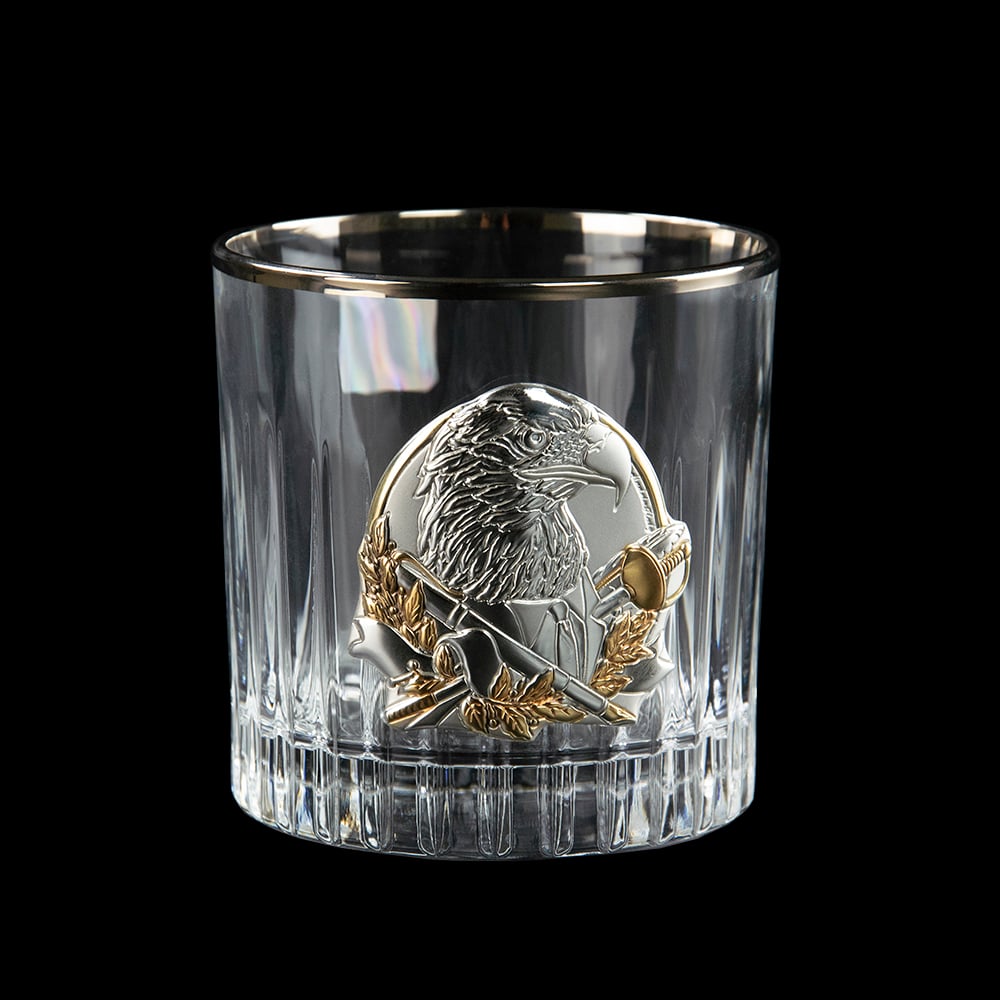 Набір кришталевих склянок Boss Crystal Келихи Лідер Платинум, 310 мл, 6 предметів (BCR6PL) - фото 3
