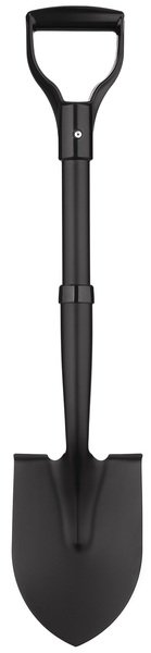 Лопата штыковая 2E Groundbreaker, стальная ручка, 70 см, 0.98 кг (2E-S70B) - фото 2