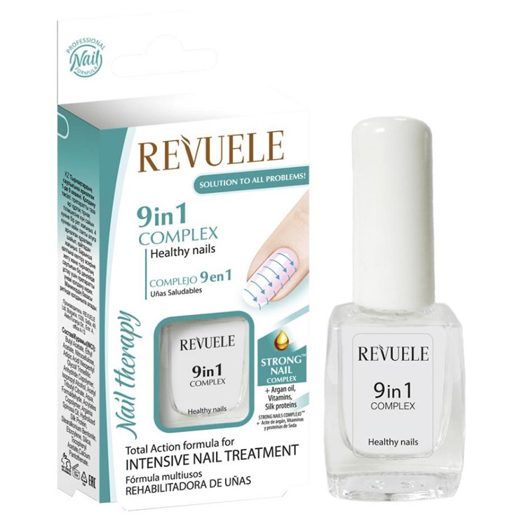 Комплекс 9 в 1 Revuele Nail Therapy Здоровые ногти 10 мл - фото 2