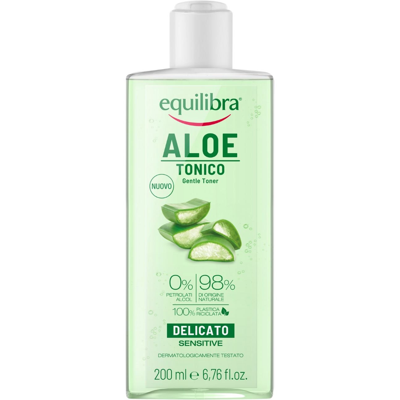 Тоник для лица Equilibra Aloe Line Tonic 200 мл - фото 1