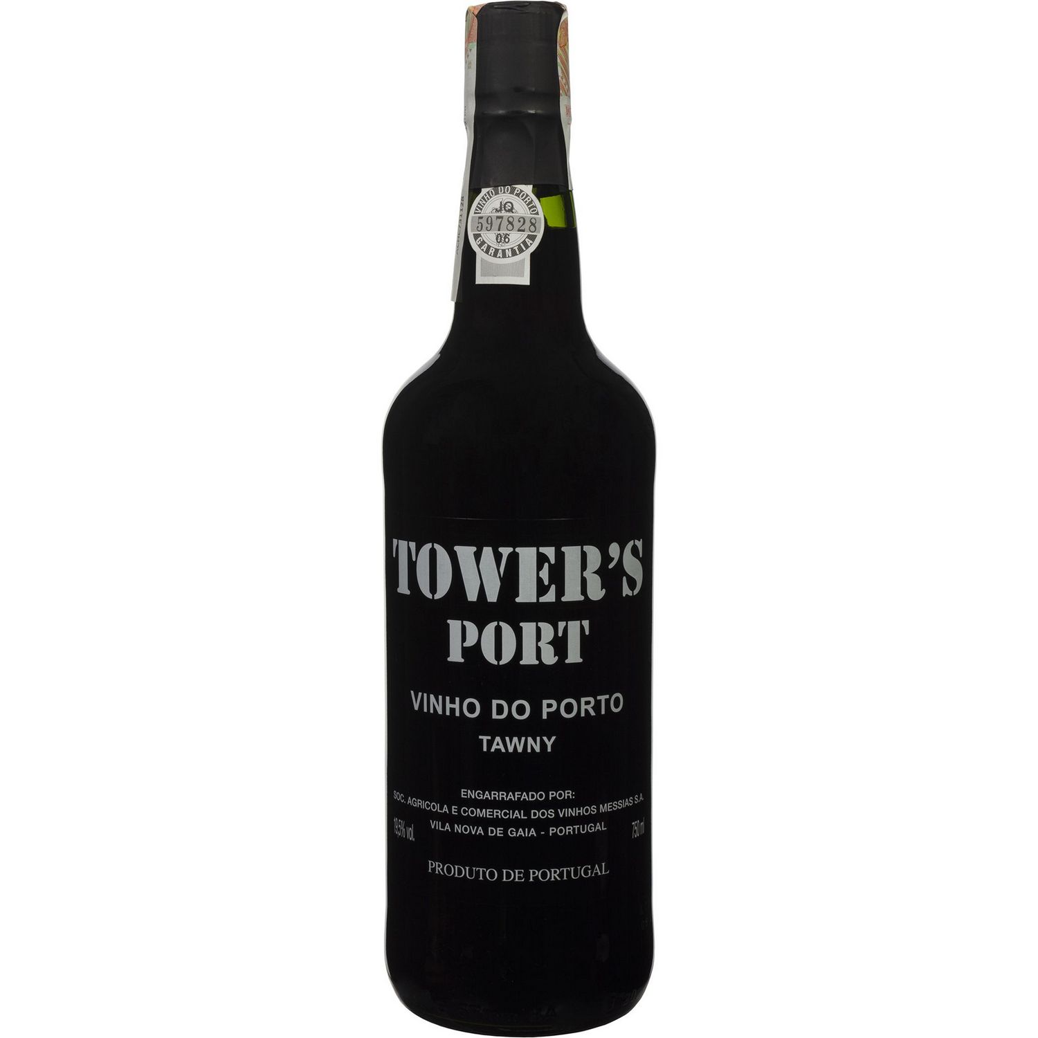 Портвейн Tower's Port Vinho do Porto Tawny, червоний, солодкий, 19,5%, 0,75 л - фото 1