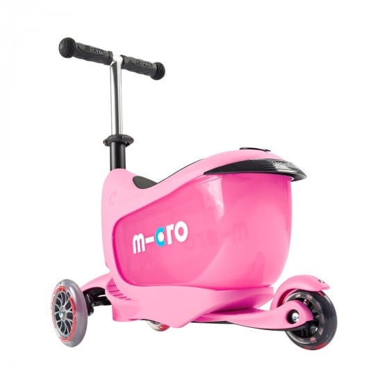 Самокат Micro Mini2go Deluxe Plus, розовый (MMD033) - фото 4