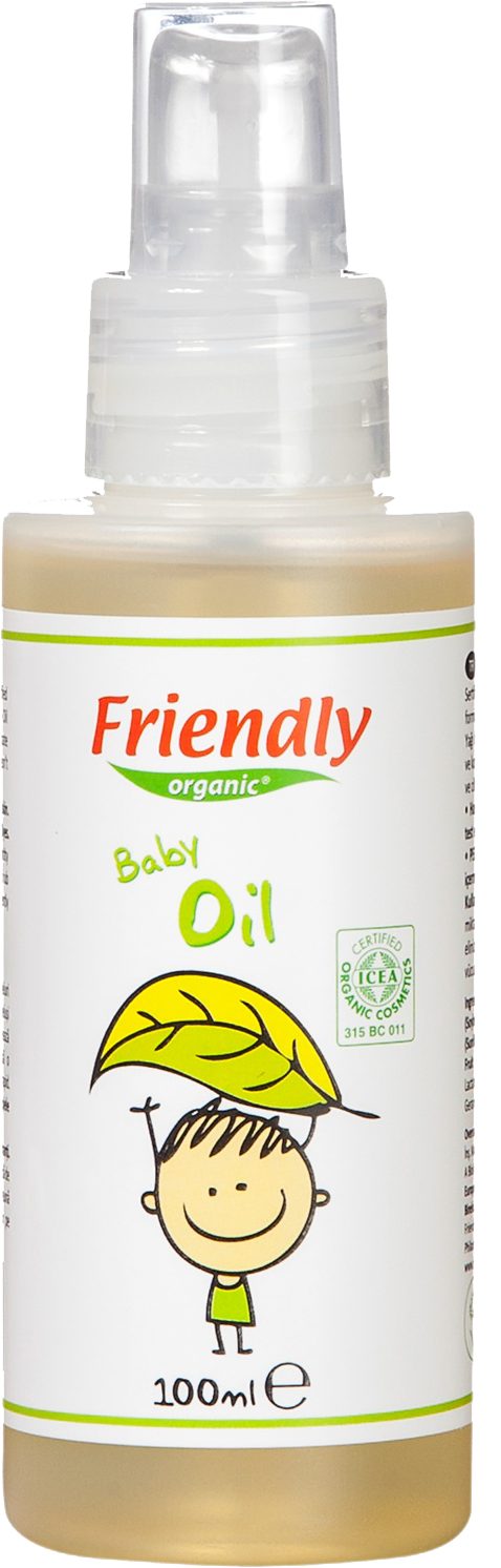 Дитяче органічне масажне масло Friendly Organic, 100 мл - фото 2