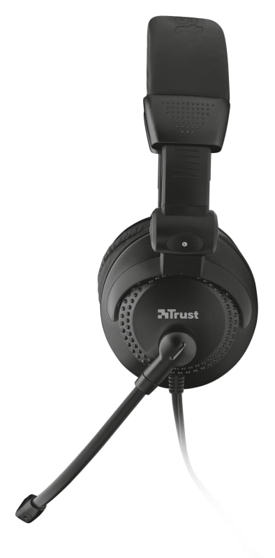 Наушники Trust Como Headset Black с микрофоном - фото 2