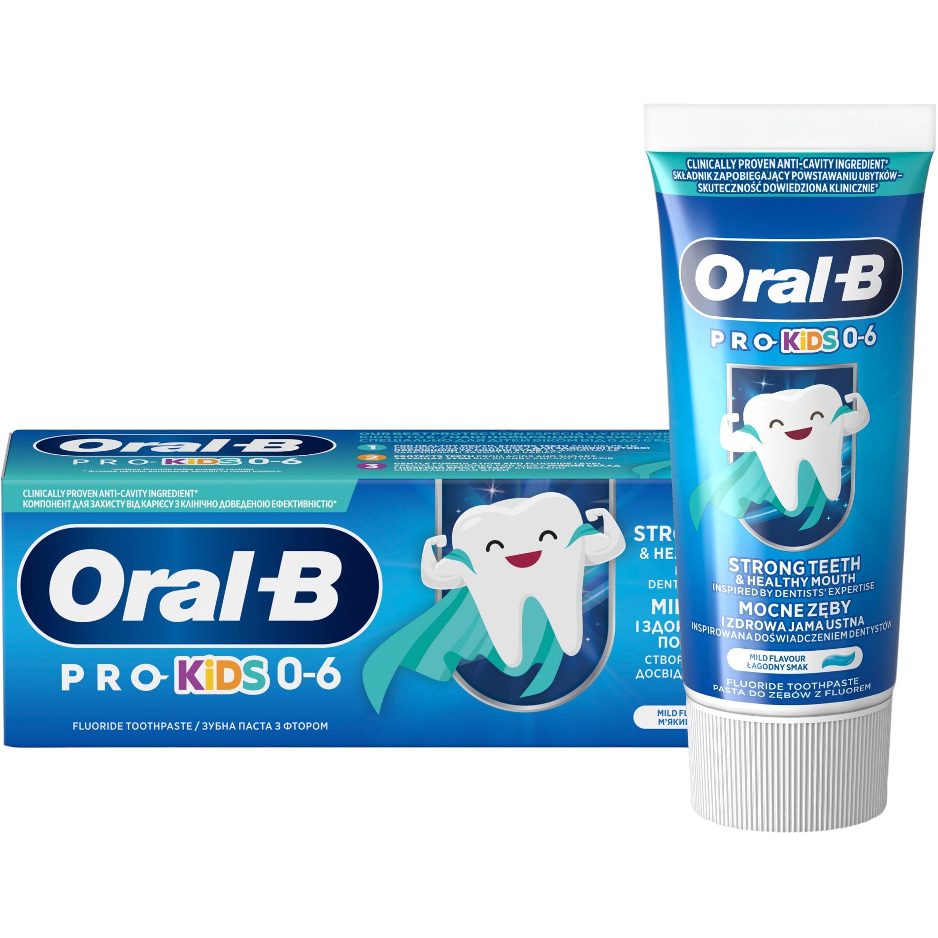 Зубна Паста Oral-B Pro Kids для дітей до 6 років 50 мл - фото 2