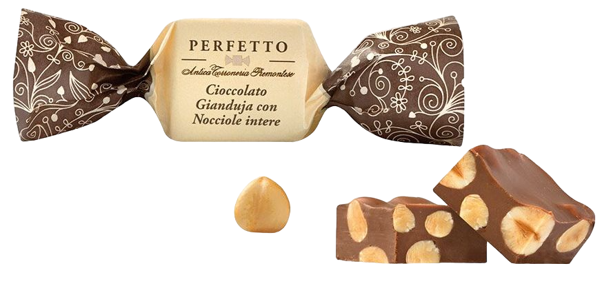 Цукерки Antica Torroneria Piemontese Perfetto Gianduja 150 г (916792) - фото 3