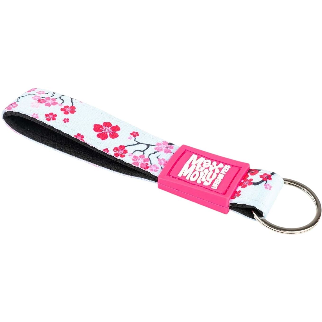 Брелок для ключей Max & Molly Key Ring Cherry Bloom с принтом Вишневое цветение - фото 1