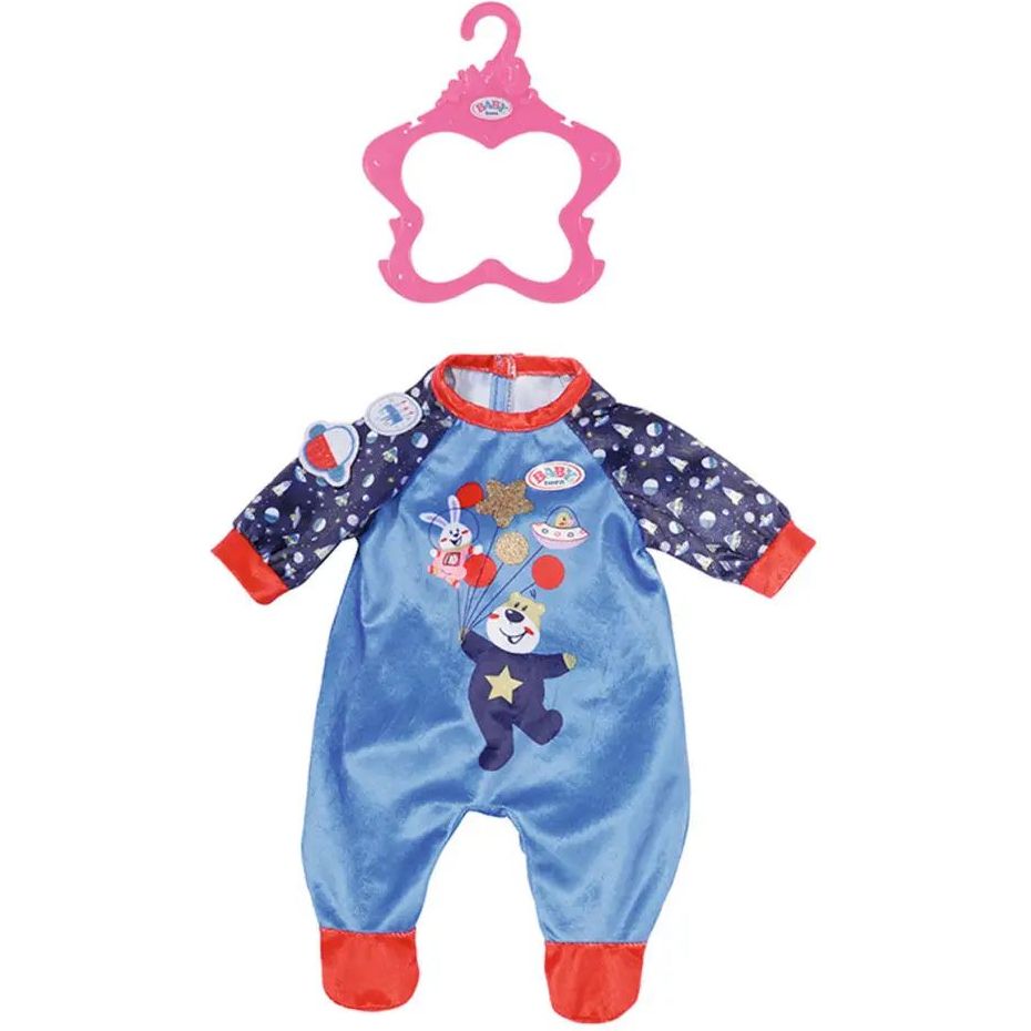 Одяг для ляльки Baby Born Святковий комбінезон синій (831090-2) - фото 2