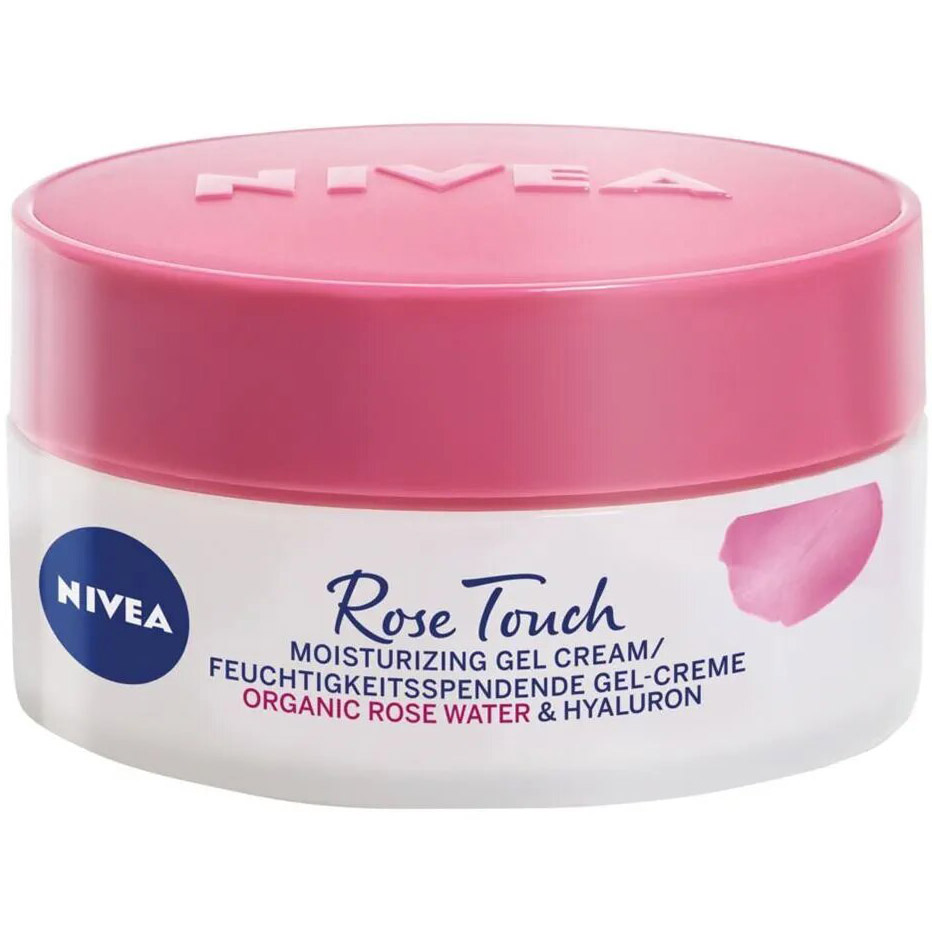 Зволожувальний гель-крем Nivea Rose Touch з трояндовою водою та гіалуроновою кислотою 50 мл - фото 2