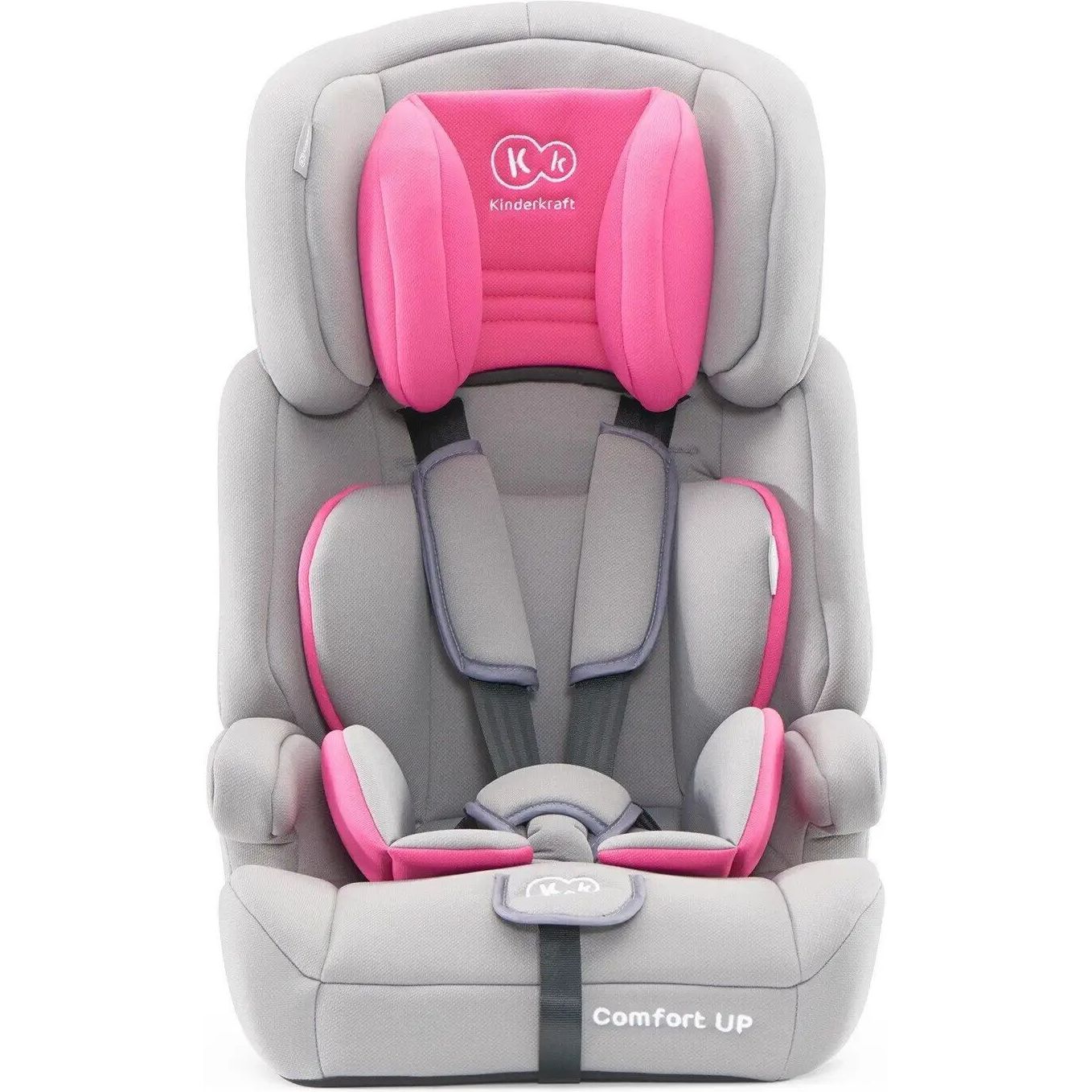 Автокрісло Kinderkraft Comfort Up Pink сіре з рожевим (00-00158113) - фото 3