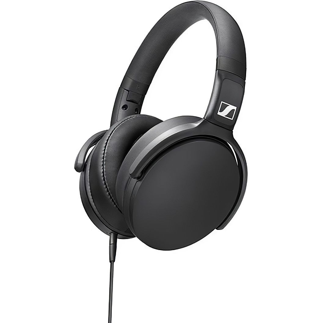 Наушники Sennheiser HD 400S Black складные - фото 1