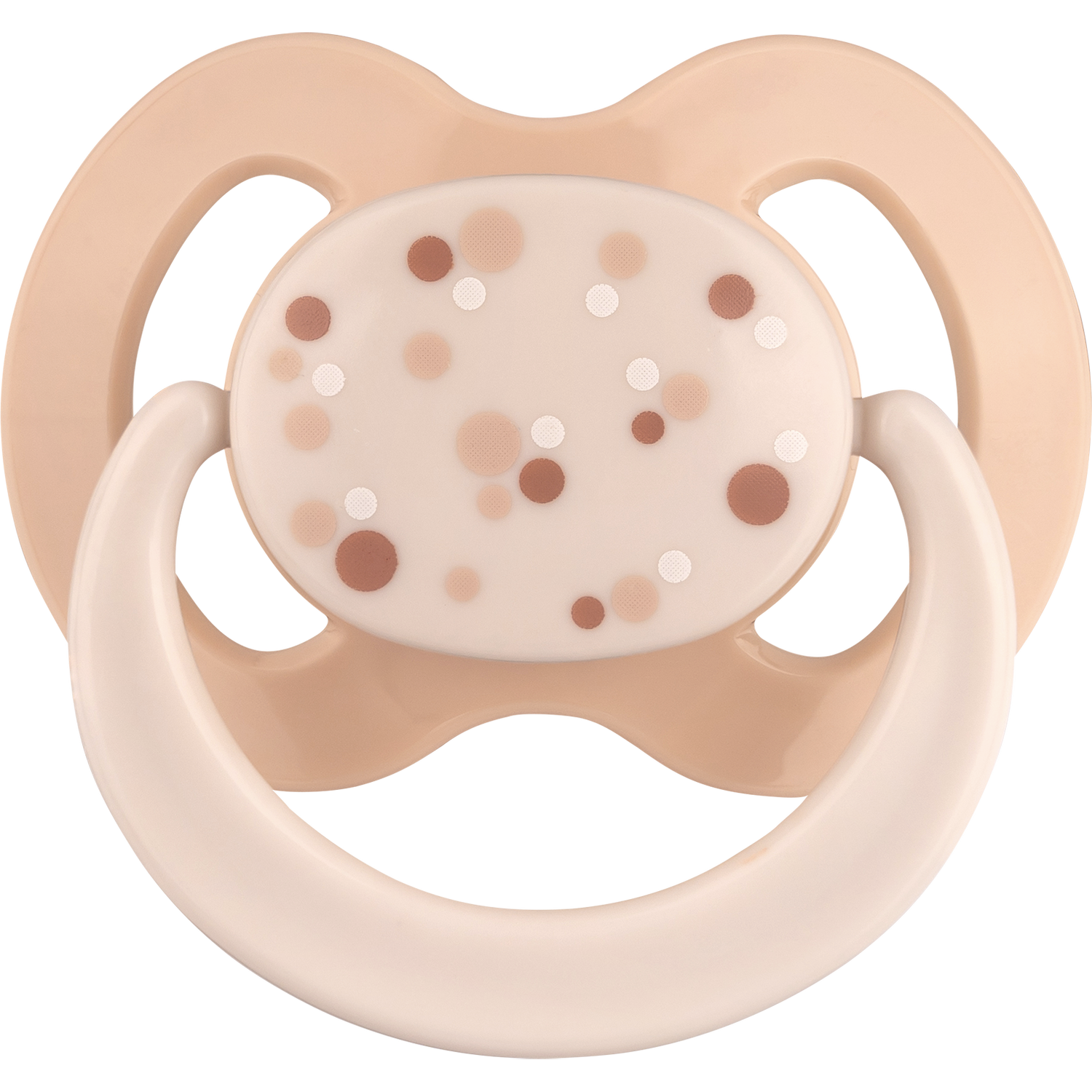 Пустышка плоская Baby-Nova с рисунком и кольцом силикон 2 шт. (3962315) - фото 1