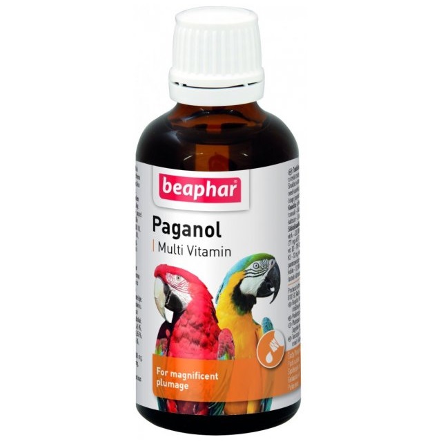 Вітаміни для зміцнення оперення птахів Beaphar Paganol, 50 мл (12521) - фото 1