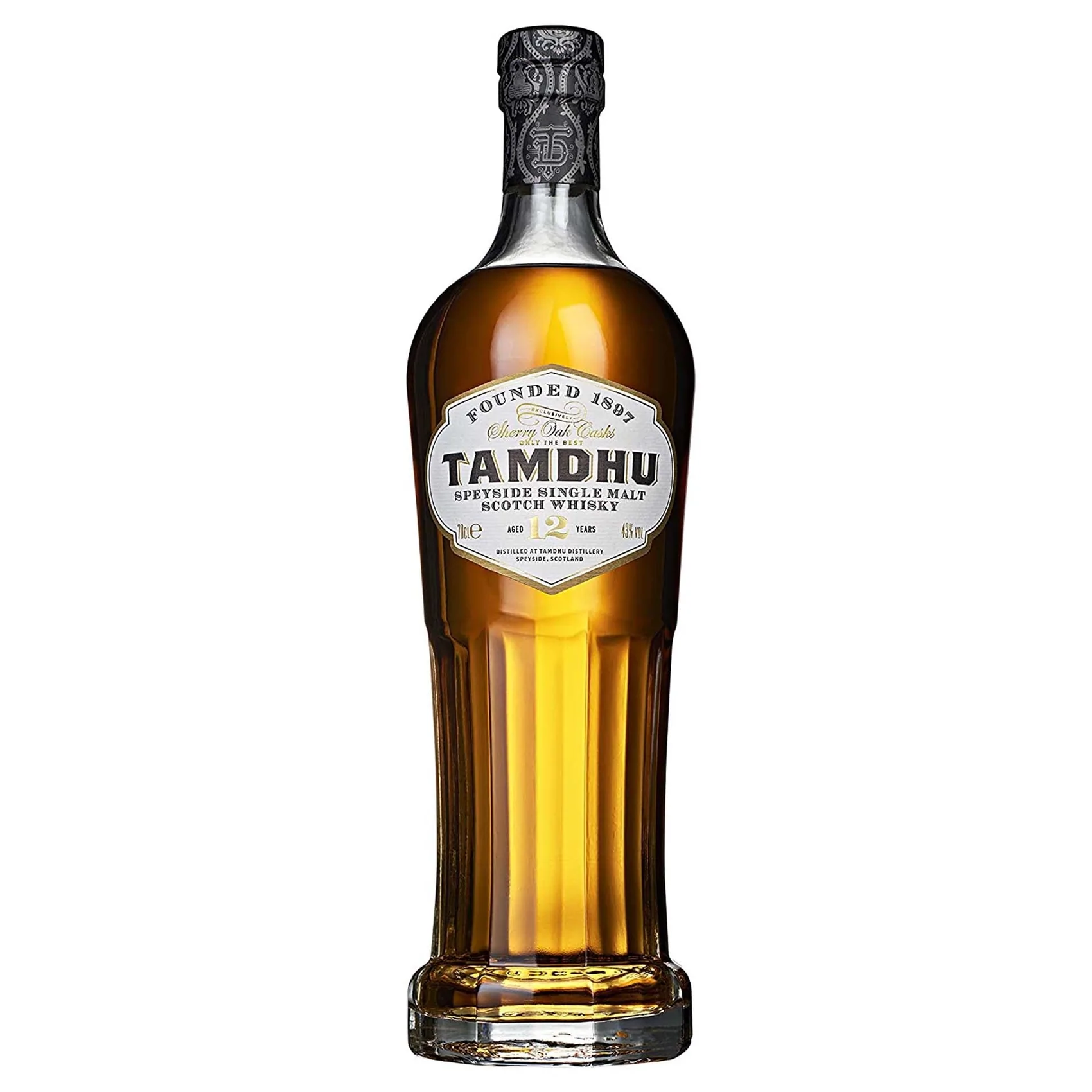 Віскі Tamdhu Single Malt Scotch Whisky 12 років, в подарічній упаковці, 43%, 0,7 л - фото 2