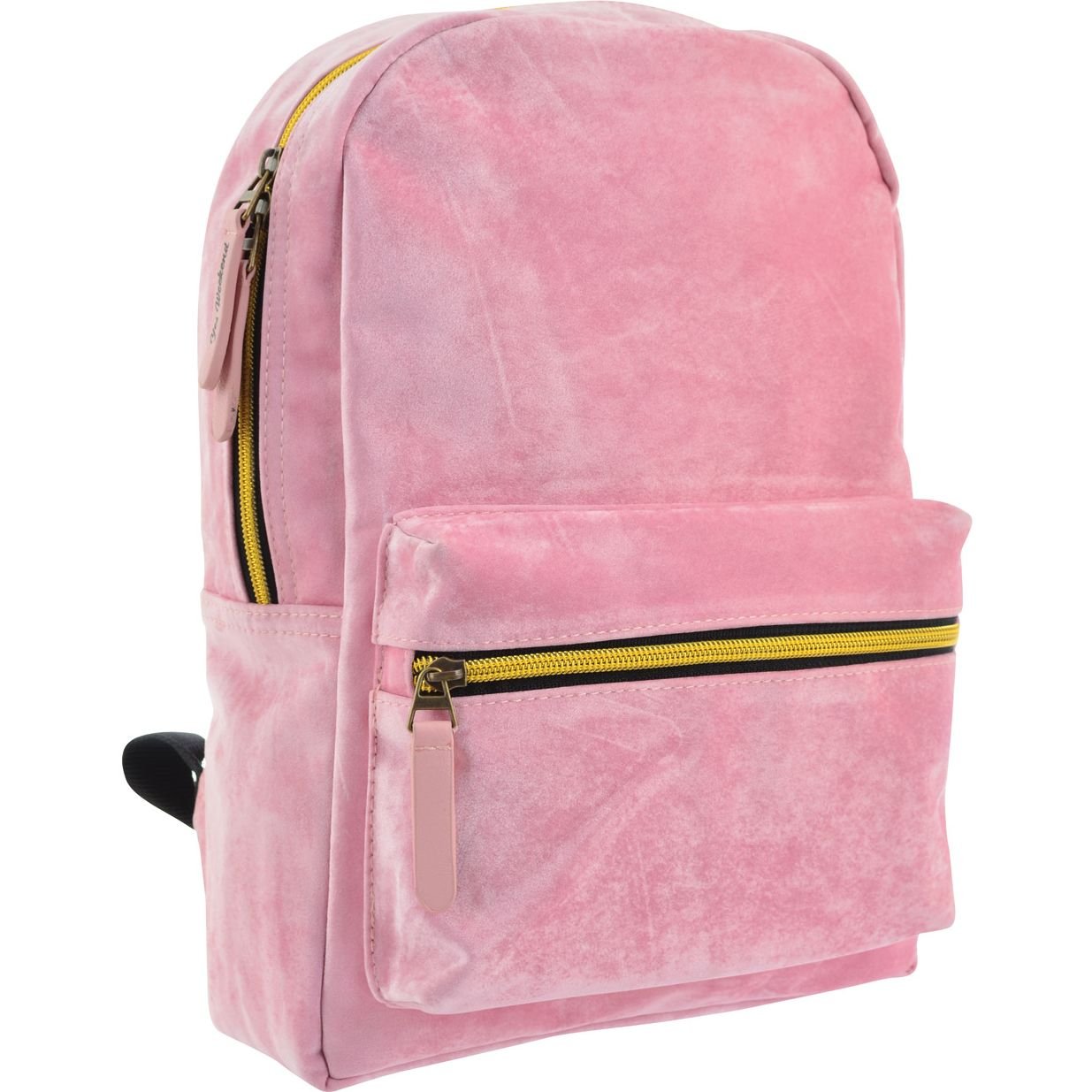 Рюкзак жіночий Yes YW-21 Velour Marlin, рожевий (556900) - фото 2