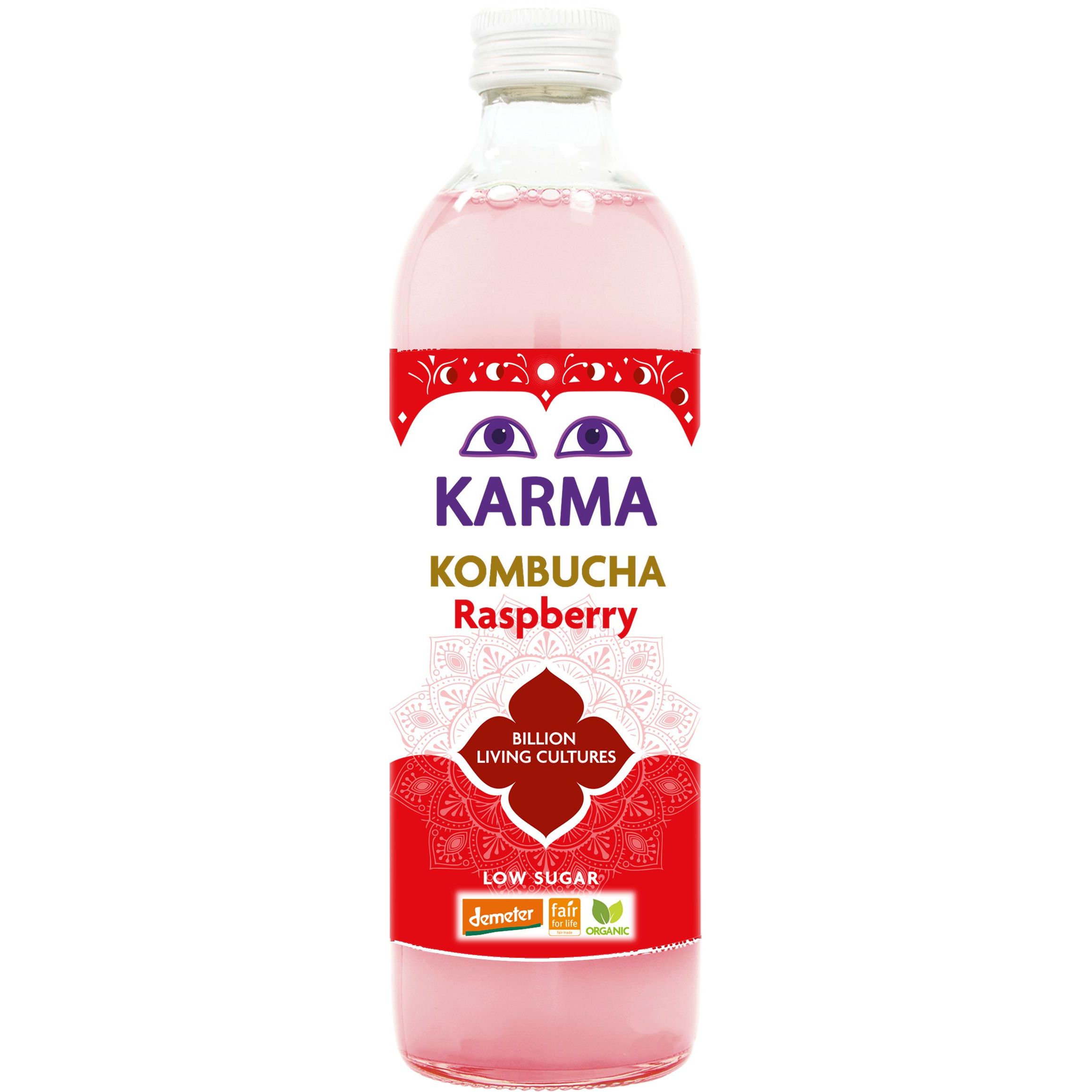 Напій Karma Kombucha Raspberry органічний 0.5 л - фото 1