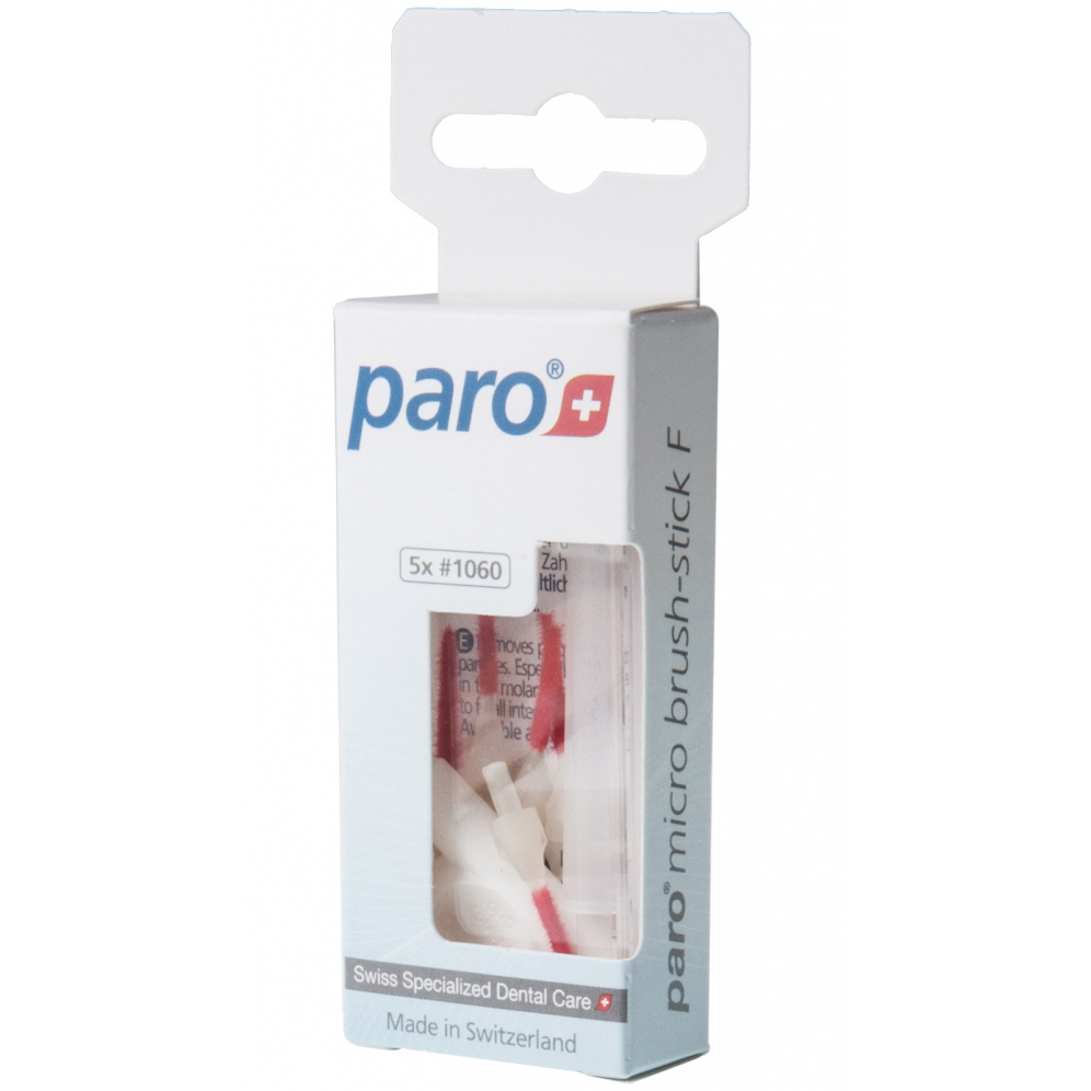 Мікро-щіточки Paro Swiss micro-brush sticks F 5 шт. (Esro AG) - фото 2