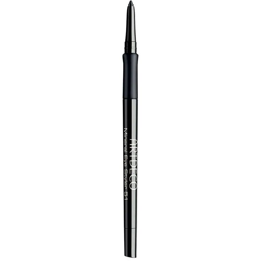 Минеральный карандаш для глаз Artdeco Mineral Eye Styler тон 51 (Mineral Black) 0.4 г - фото 1