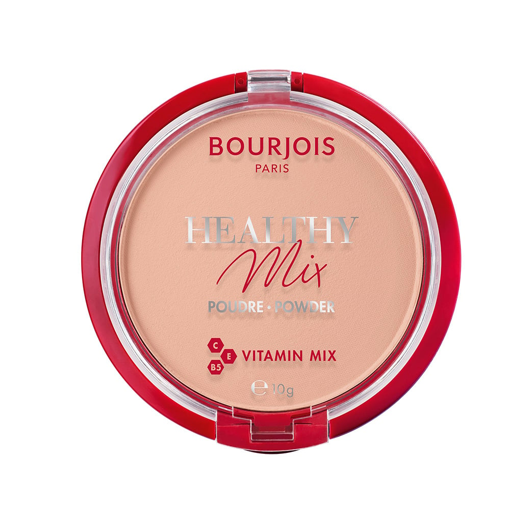 Компактна пудра Bourjois Healthy Mix, вітамінна, відтінок 03 (Pink Beige), 10 г (8000019185730) - фото 1