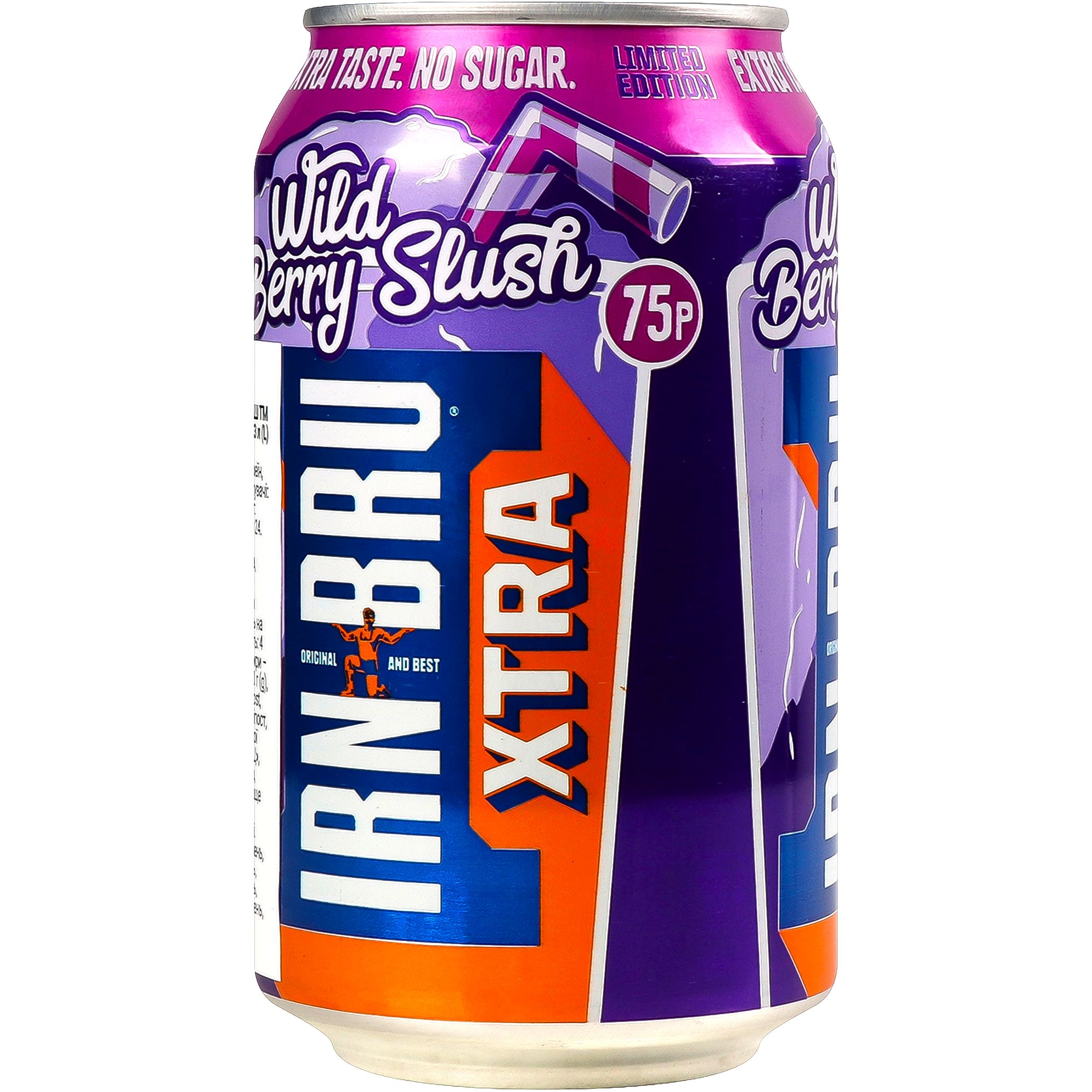 Напиток Irn-Bru Wild Berry Slush сильногазированный 330 мл - фото 2