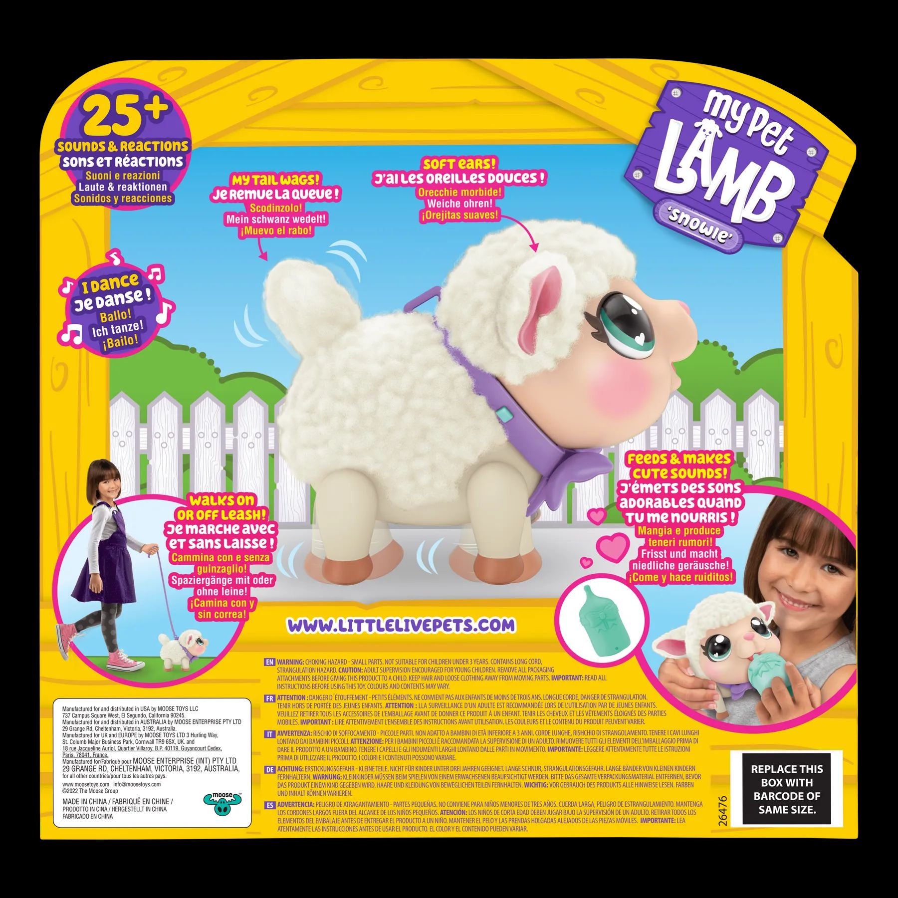 Интерактивная игрушка Little Live Pets My Pet Lamb (26476) - фото 2