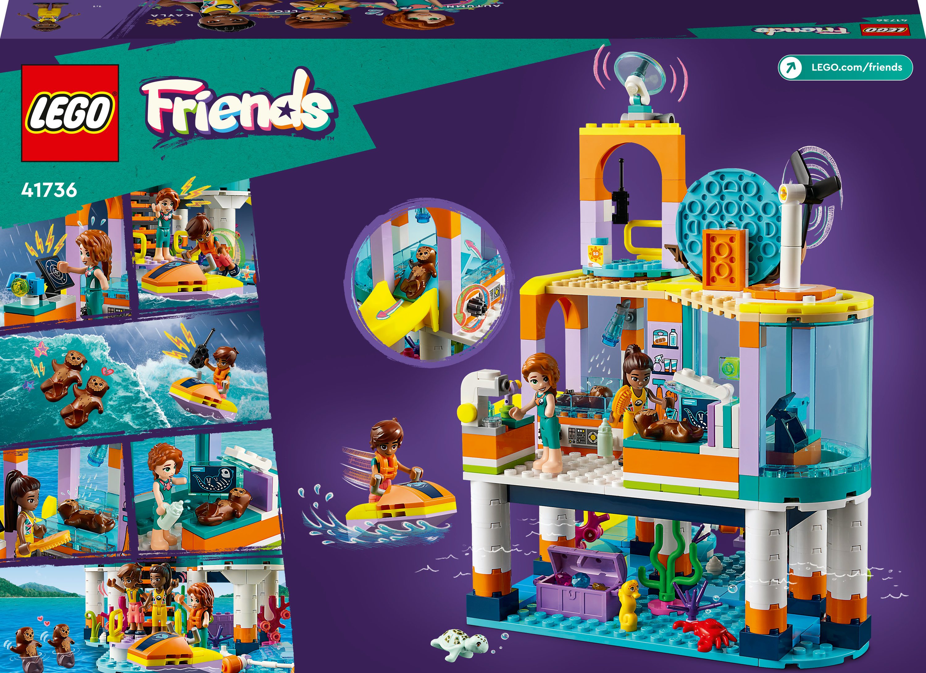 Конструктор LEGO Friends Морський рятувальний центр, 376 деталей (41736) - фото 9