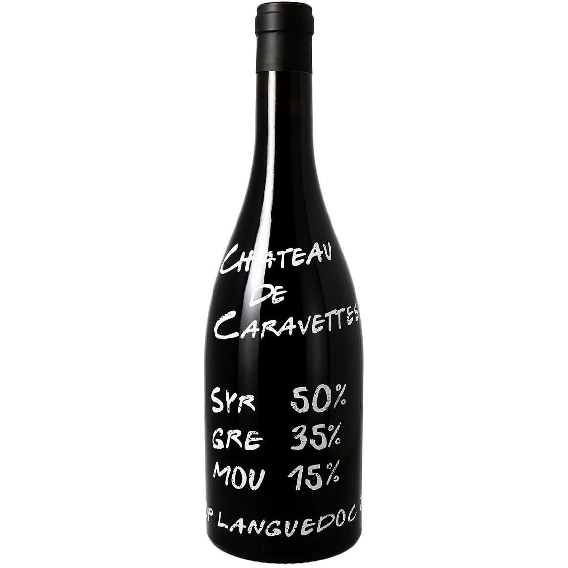 Вино Chateau de Caravette Syrah Grenache Mourvedre AOP Languedoc красное сухое 0.75 л - фото 1