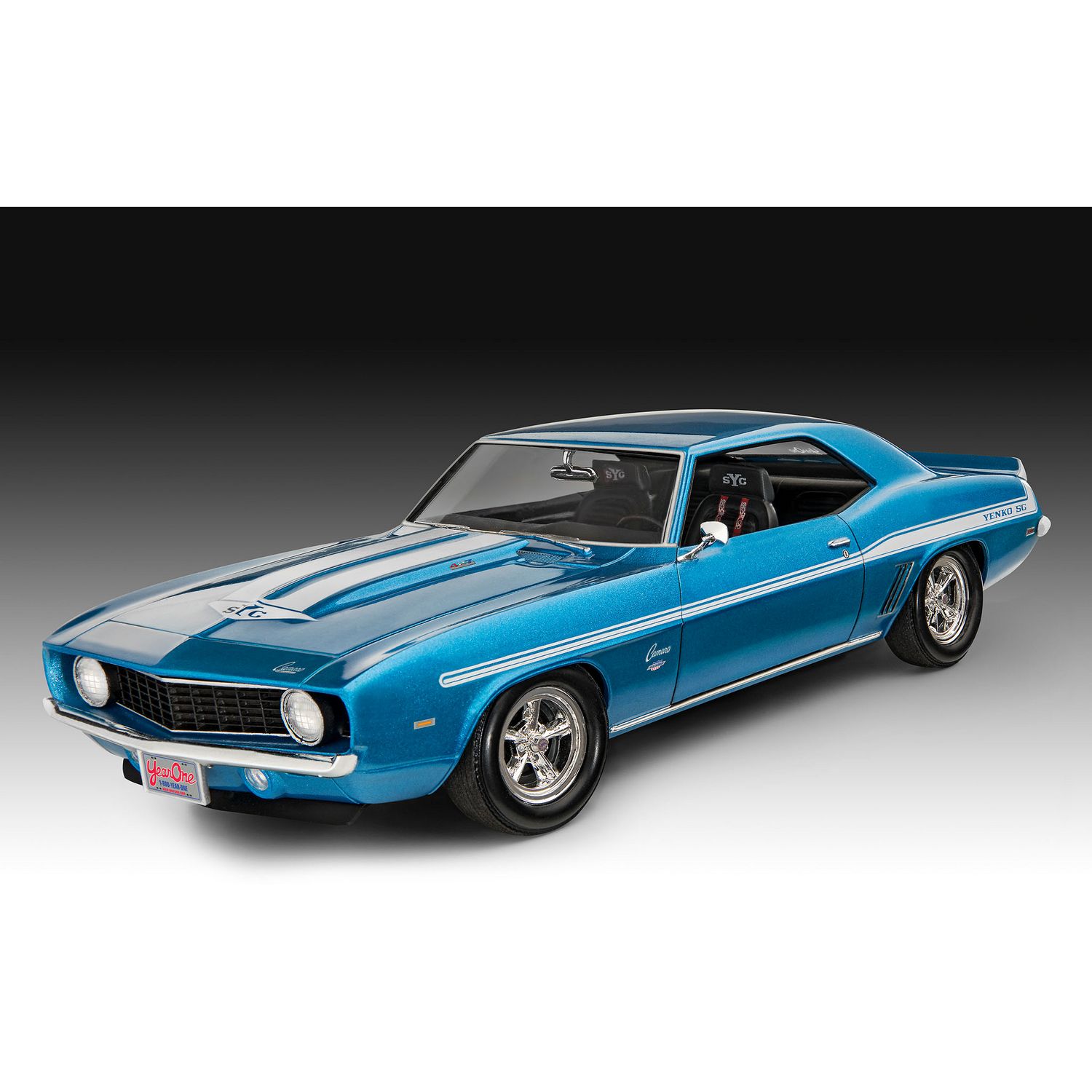 Збірна модель Revell Автомобіль Chevy Camaro Yenko 1969 з фільму Форсаж, рівень 5, масштаб 1:25, 92 деталі (RVL-07694) - фото 3