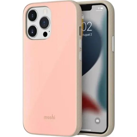 Чехол-накладка Moshi iGlaze Slim Hardshell Case Dahlia Pink для iPhone 13 Pro - фото 1