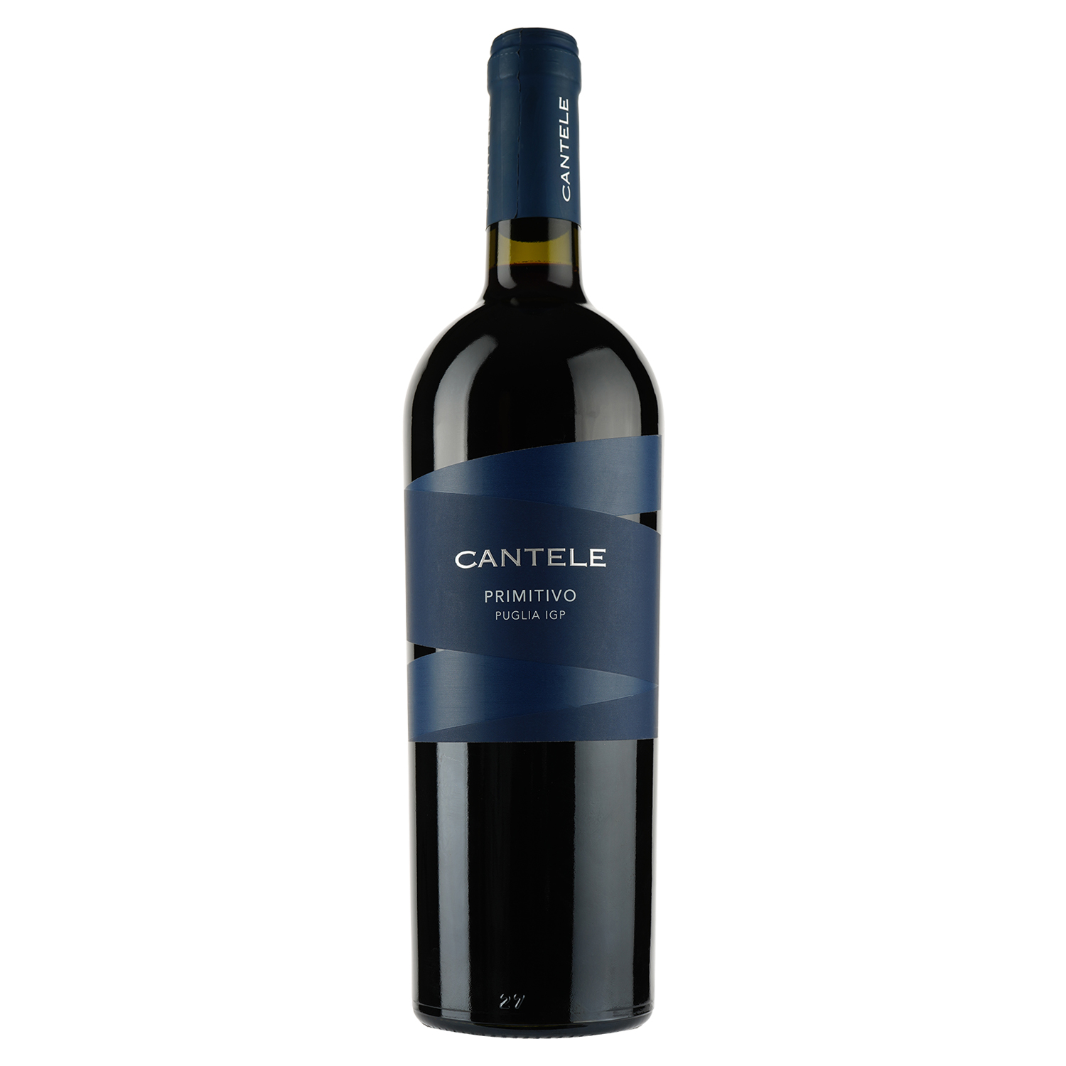 Вино Cantele Primitivo, червоне, сухе, 0,75 л (4441) - фото 1