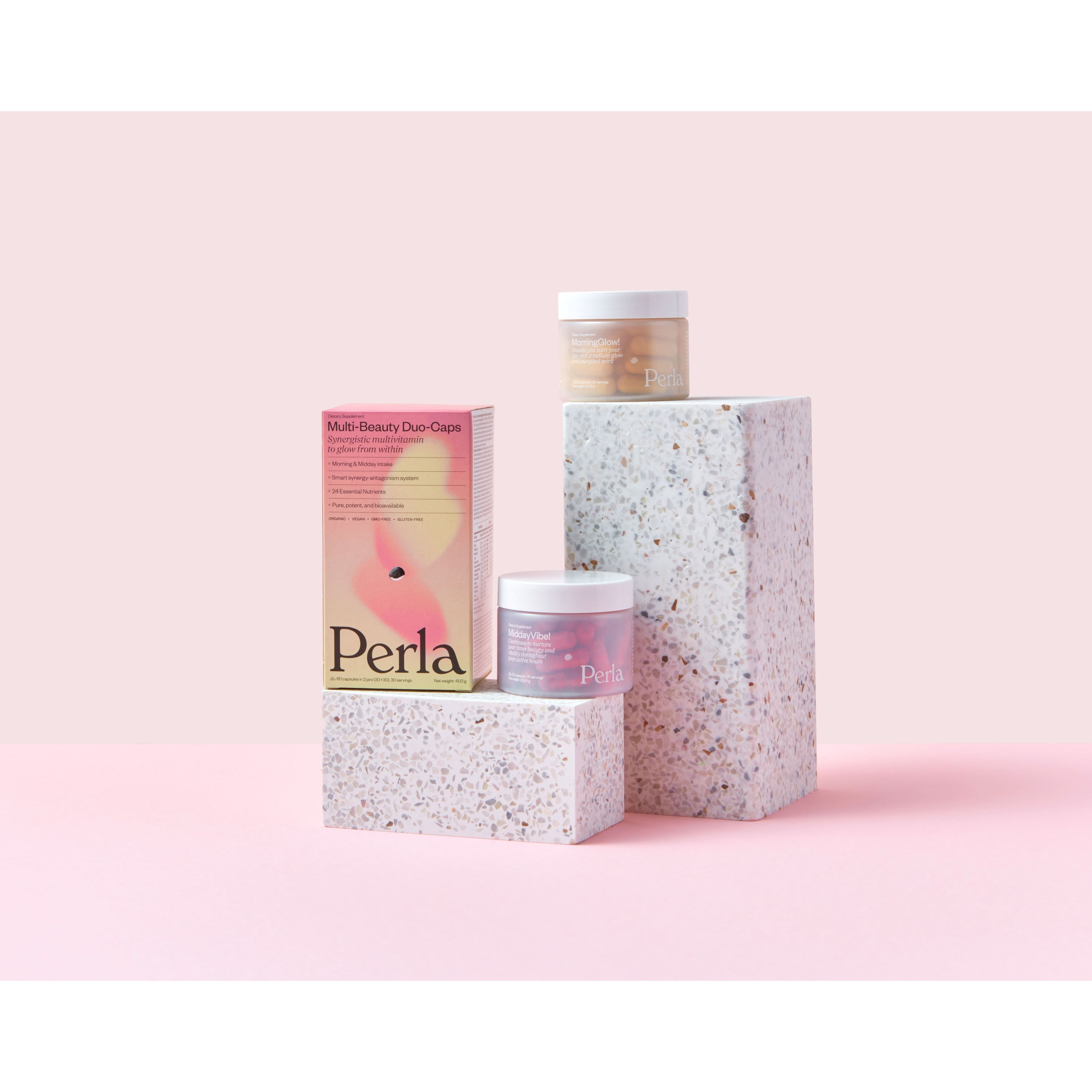 Вітаміни для неї Perla Helsa Multi-Beauty Duo-Caps 60 капсул - фото 2