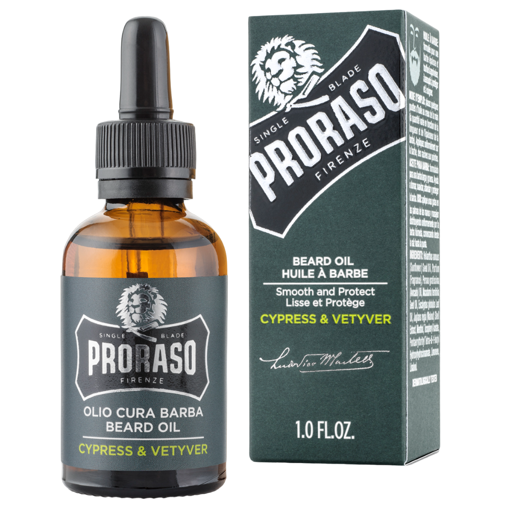 Олія для догляду за бородою Proraso beard oil Cypress&Vetyver, 30 мл - фото 1
