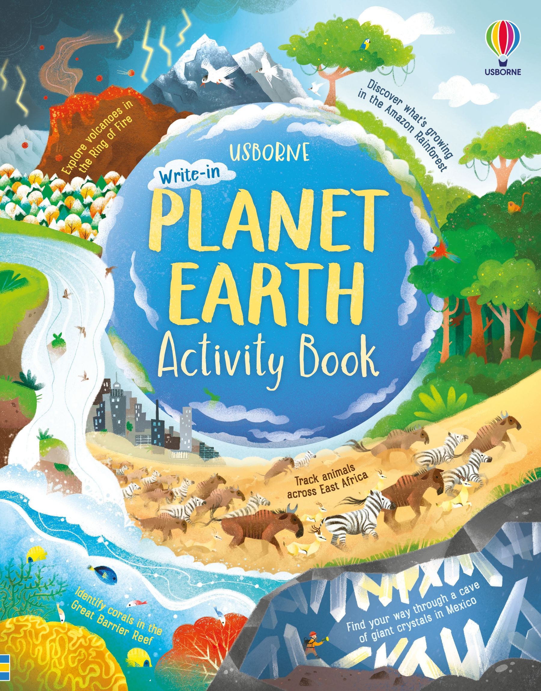 Книга-головоломка Planet Earth Activity Book - Sam Baer, Lizzie Cope, англ. язык (9781474986298) - фото 1