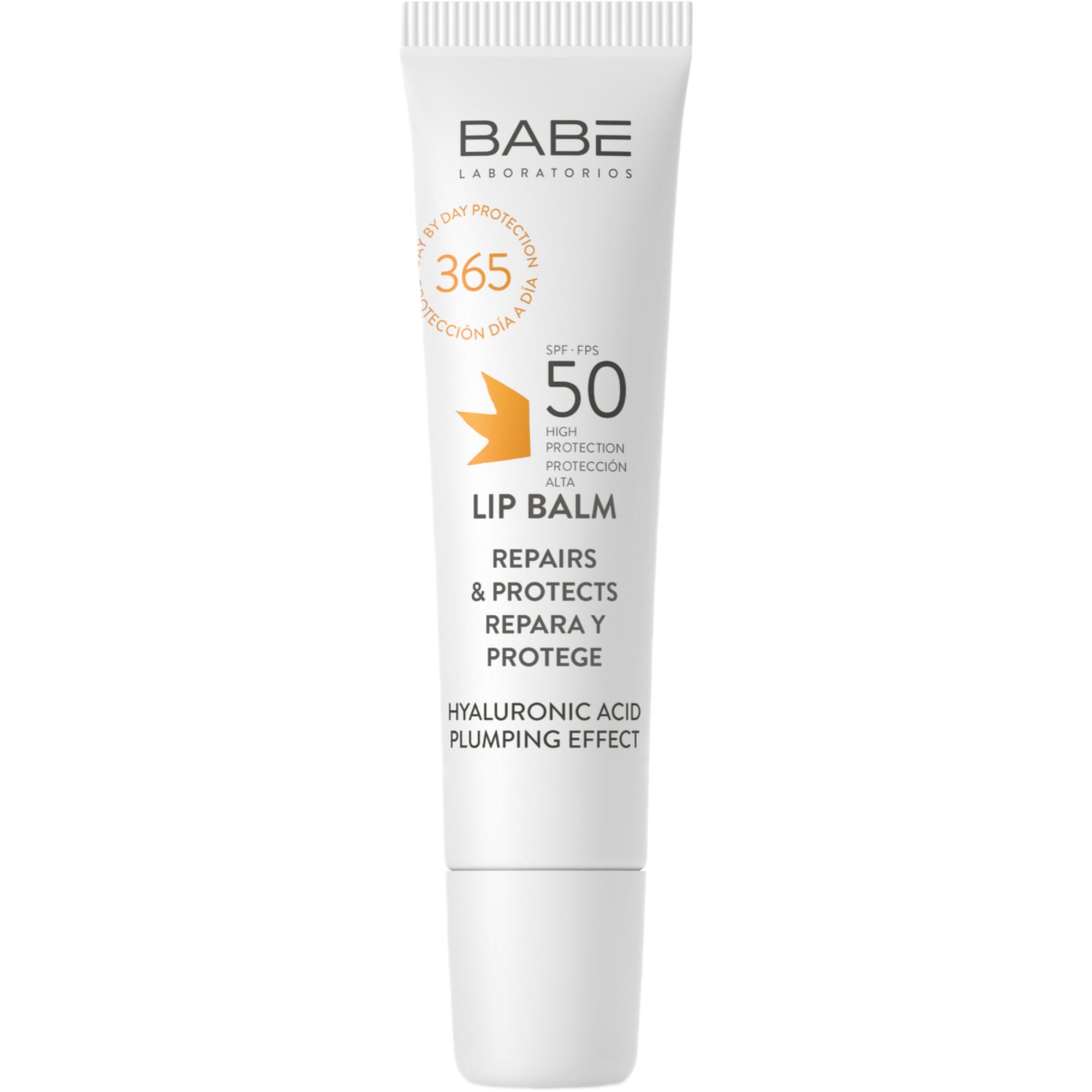 Солнцезащитный бальзам для губ Babe Laboratorios Sun Protection SPF 50 с гиалуроном 15 мл - фото 1