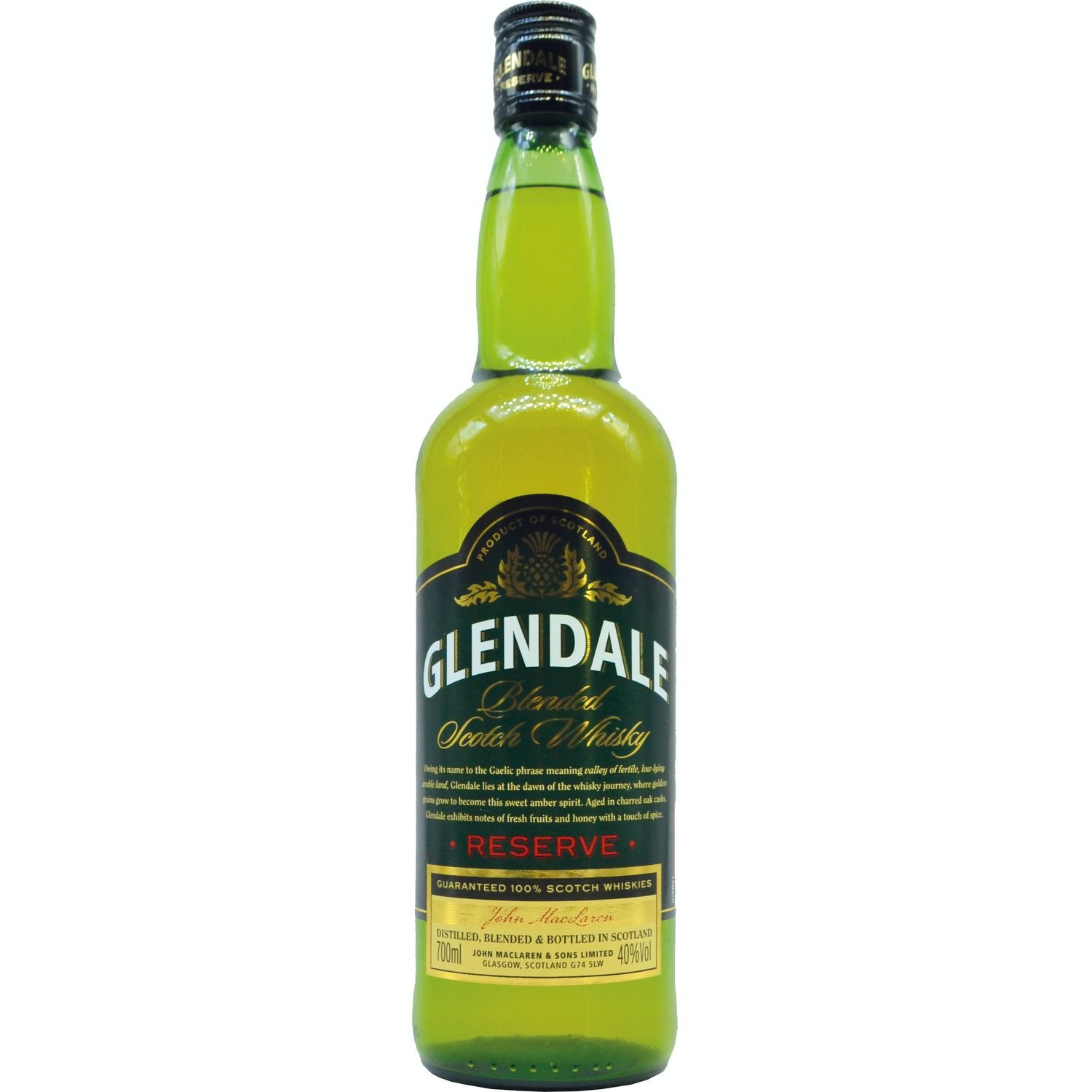 Віскі шотландський Glendale Reserve 3 yo Blended, 40%, 0,7 л - фото 1
