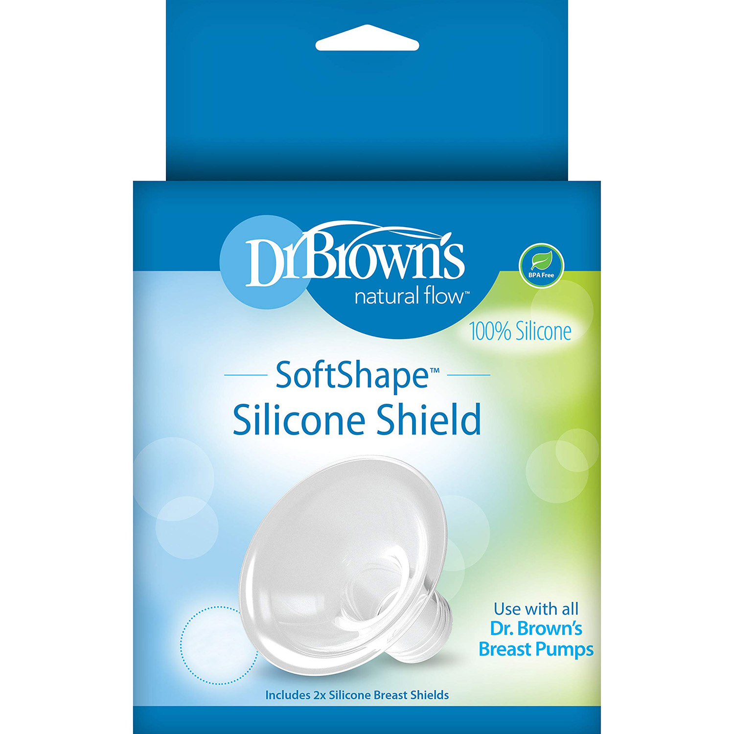 Силиконовые накладки на грудь Dr. Brown's для использования с молокоотсосом, размер В, 2 шт. - фото 1