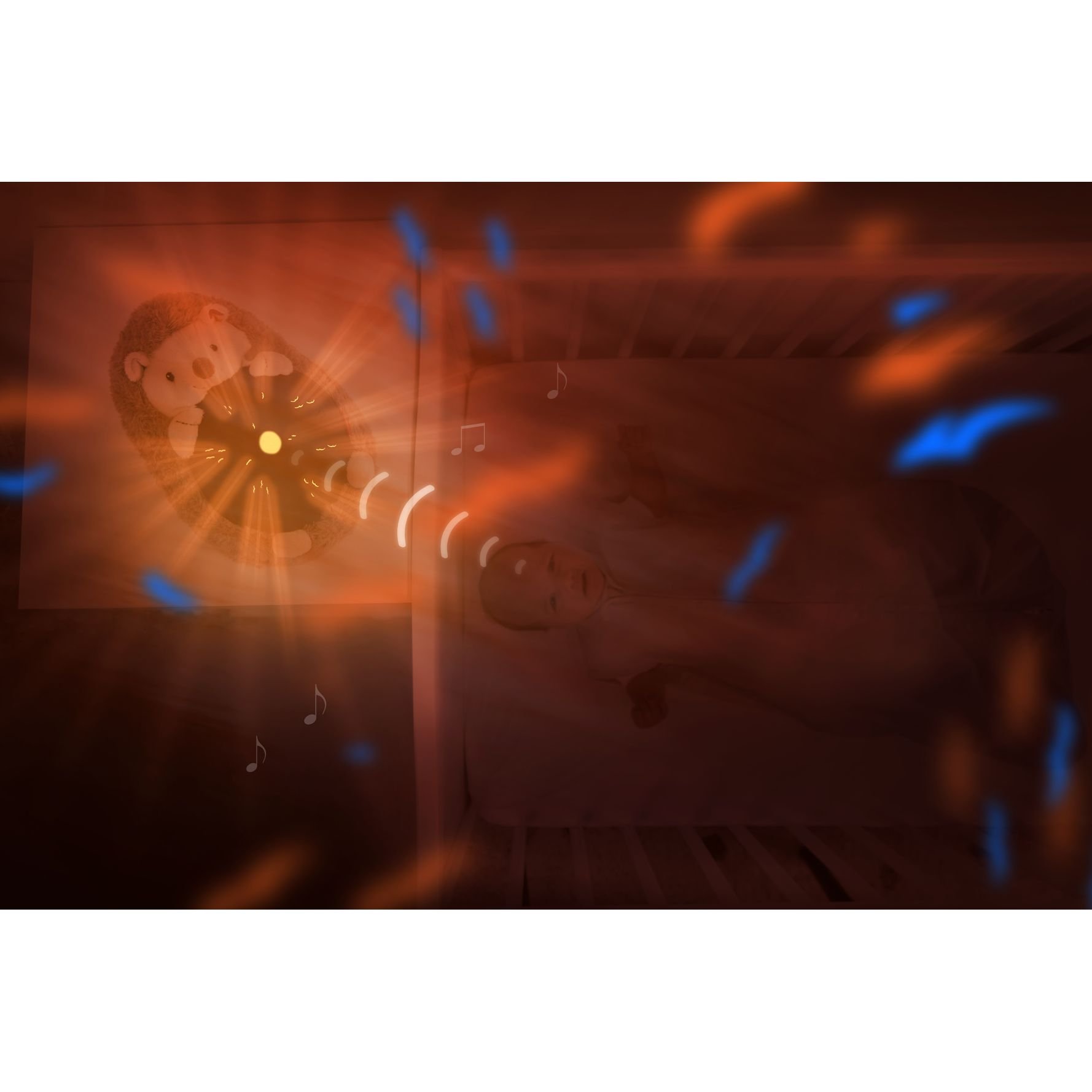 Нічник-проектор Zazu Генрі Їжачок з рухомою проекцією і мелодіями (ZA-HENRY-01) - фото 3