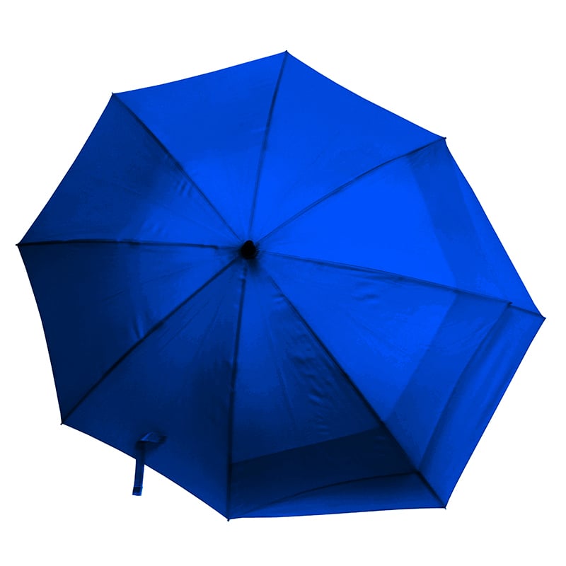 Зонт-трость Line art Bacsafe, c удлиненной задней секцией, синий (45250-44) - фото 4