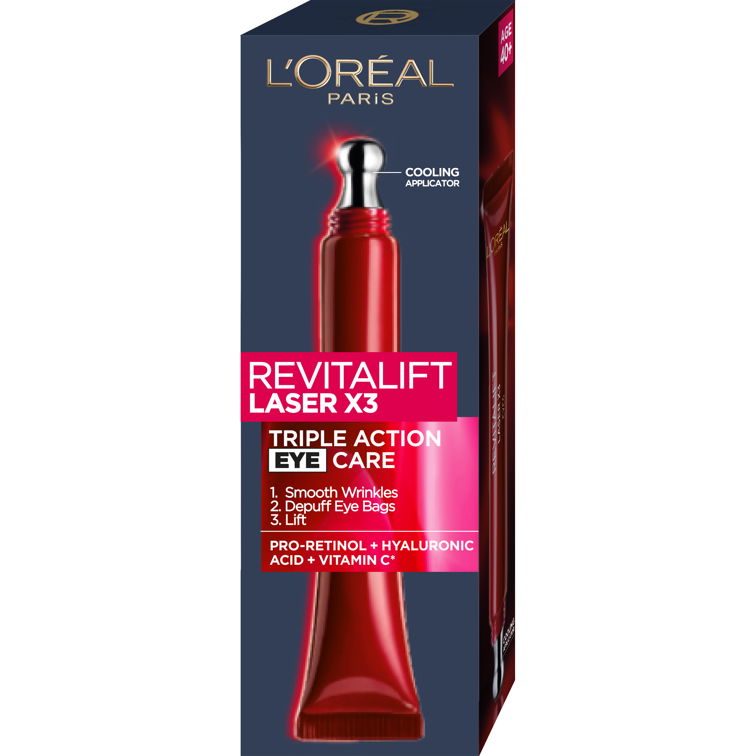 Крем для кожи вокруг глаз L’Oréal Paris Revitalift Лазер х3 Регенерирующий глубокий уход, 15 мл (A9200902) - фото 1