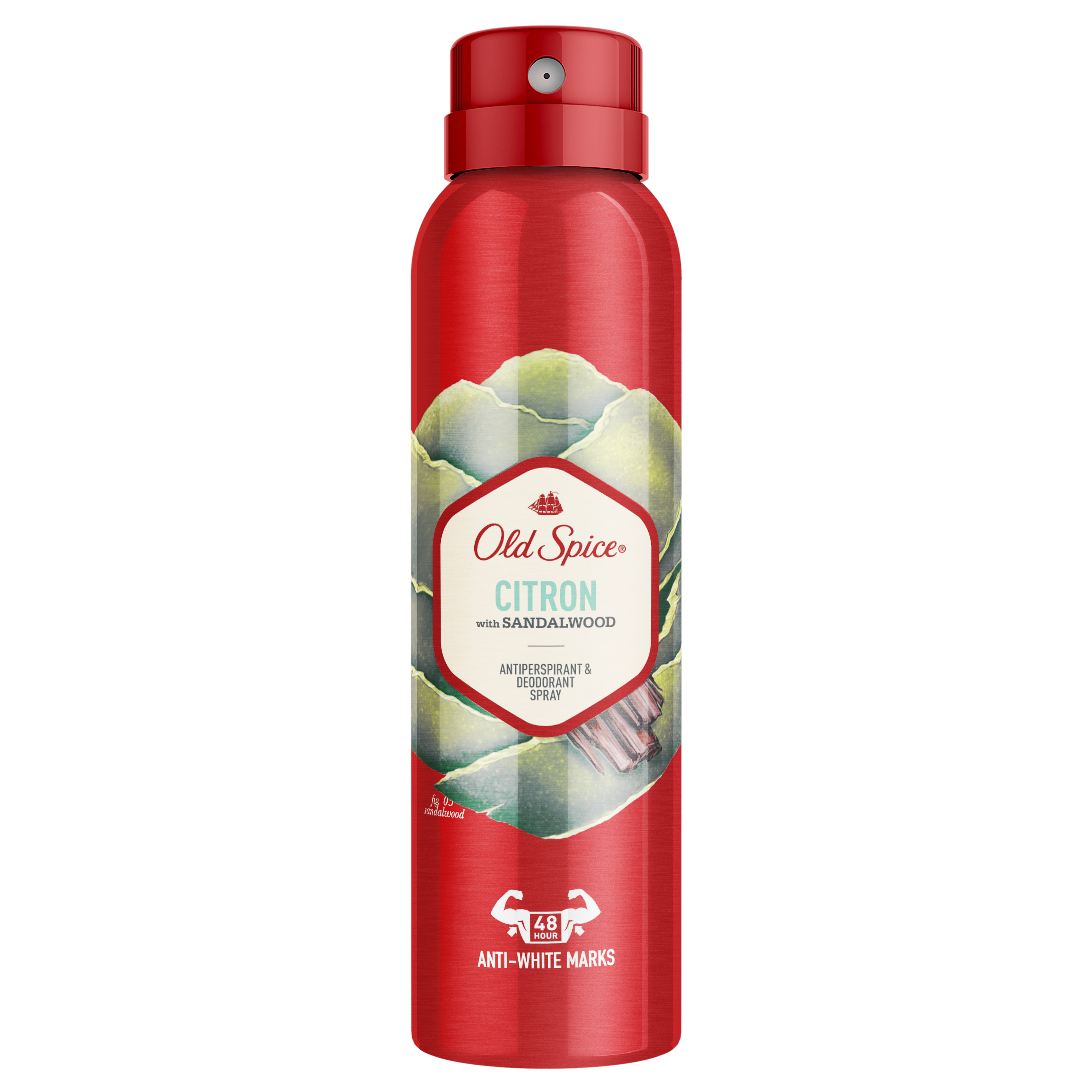 Аэрозольный антиперспирант Old Spice Citron, 150 мл - фото 1