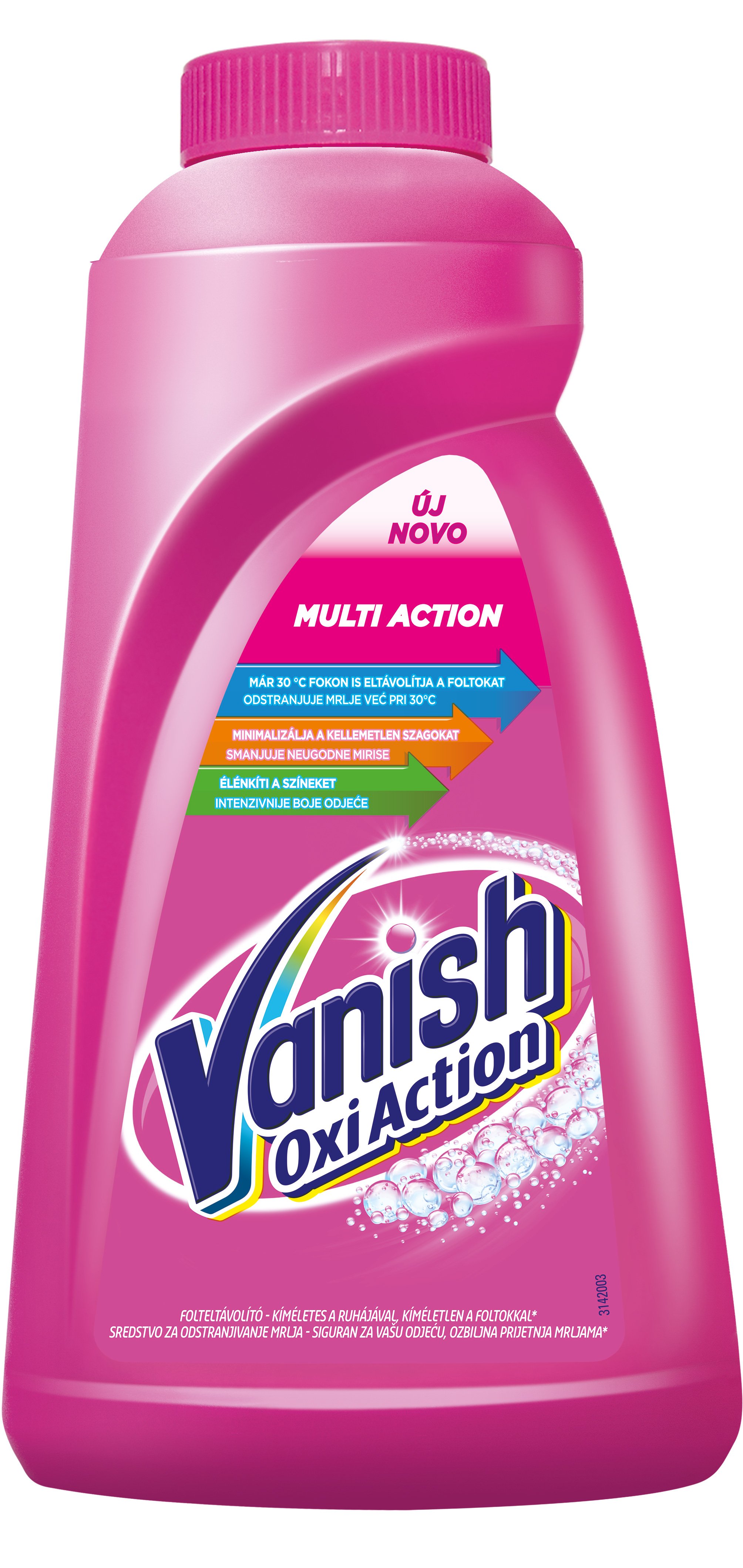 Жидкое средство для удаления пятен Vanish Oxi Action, 1 л - фото 1