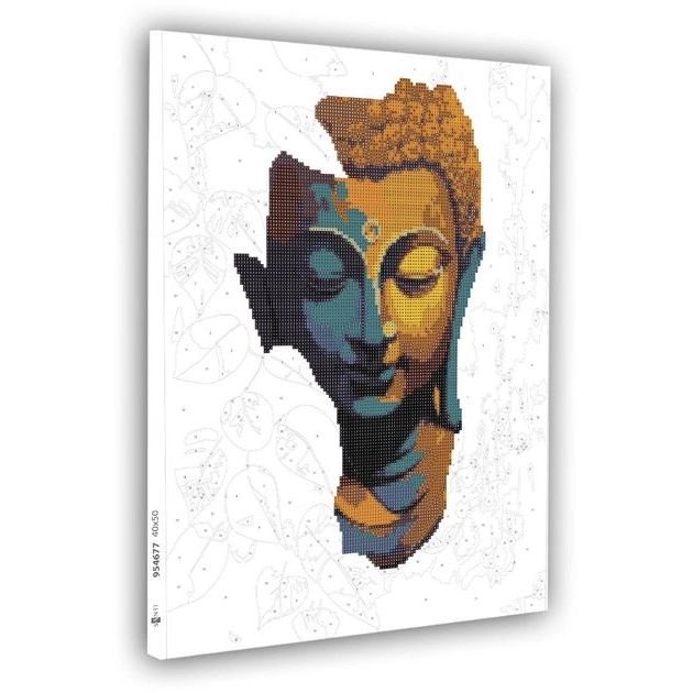 Картина по номерам Santi с алмазной мозаикой Будда 40х50 см - фото 2