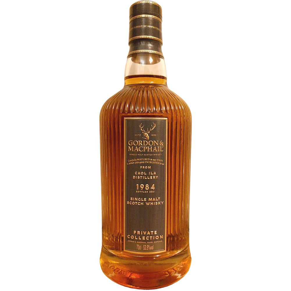 Виски Caol Ila Gordon&MacPhail Private Collection 1984 Single Malt Scotch Whisky, 53,9%, 0,7 л, в подарочной упаковке - фото 2