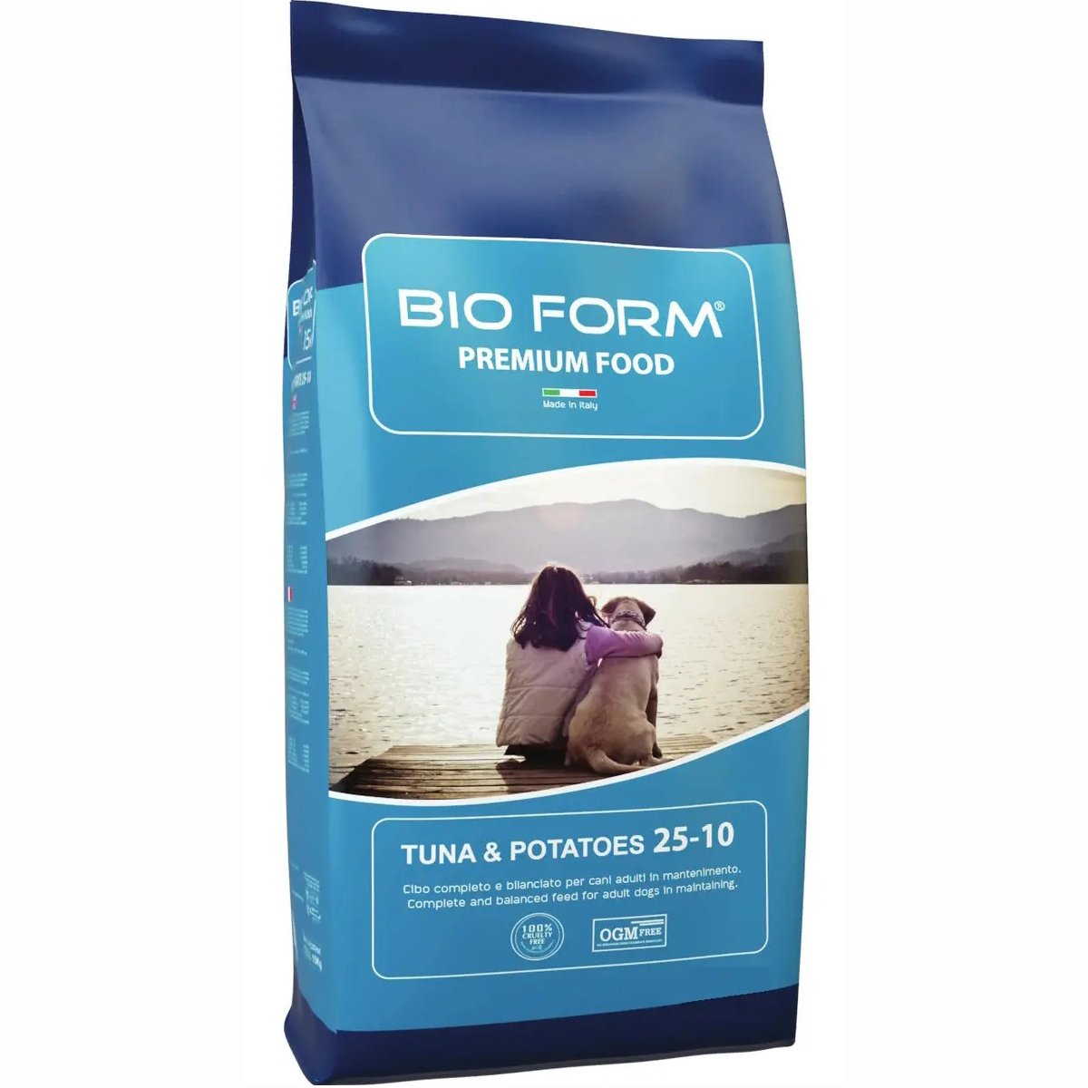 Сухой корм для собак Bio Form Premium Food Tuna & Potatoes с тунцом и картофелем 15 кг - фото 1