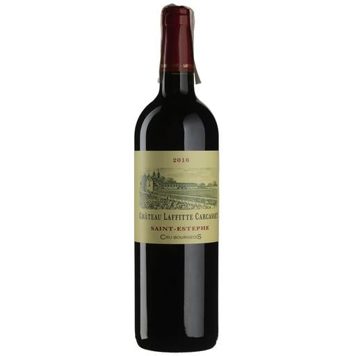 Вино Chateau Laffitte-Carcasset 2016, червоне, сухе, 0,75 л - фото 1