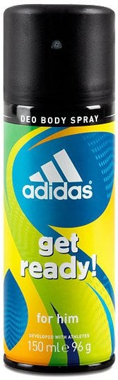 Дезодорант спрей Adidas Cool&Dry Get Ready, 150 мл - фото 1