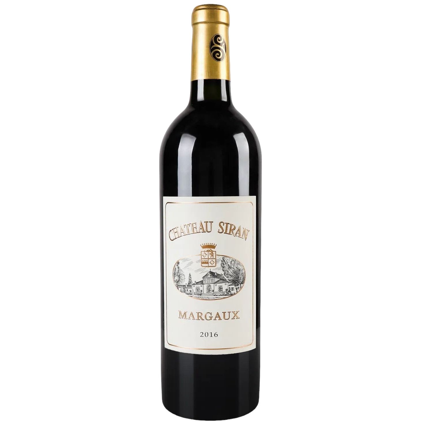 Вино Chateau Siran Margaux AOC Cru Bourgeois 2016 красное сухое 0.75 л - фото 1