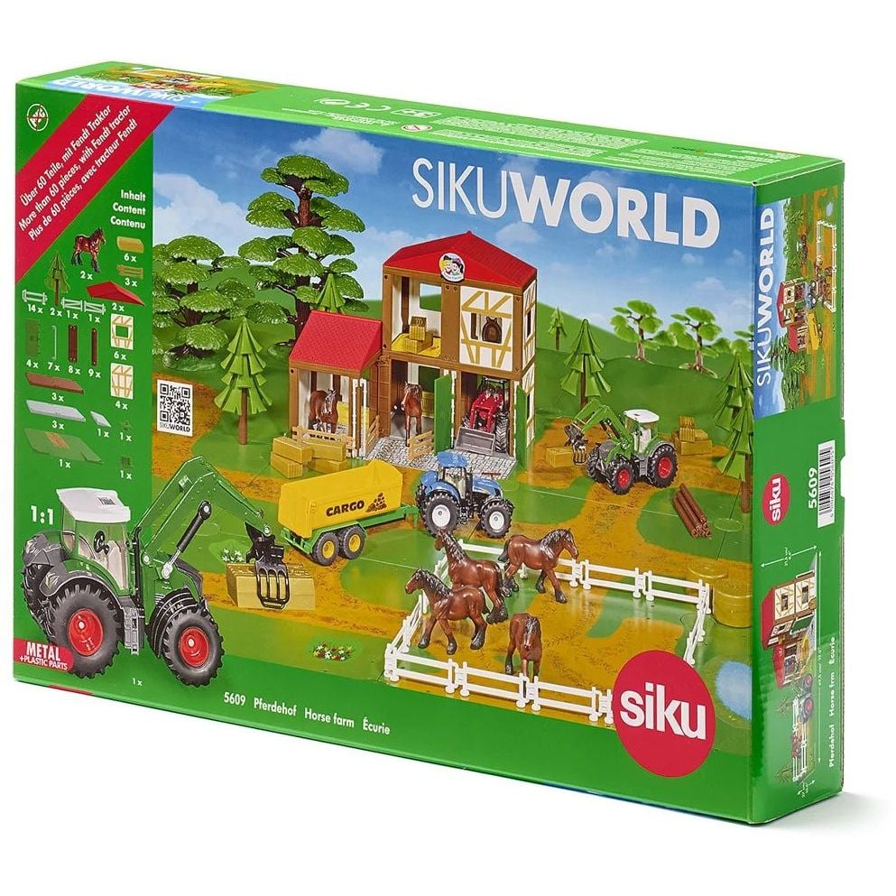 Игровой набор Siku World Лошадиная ферма (5609) - фото 9