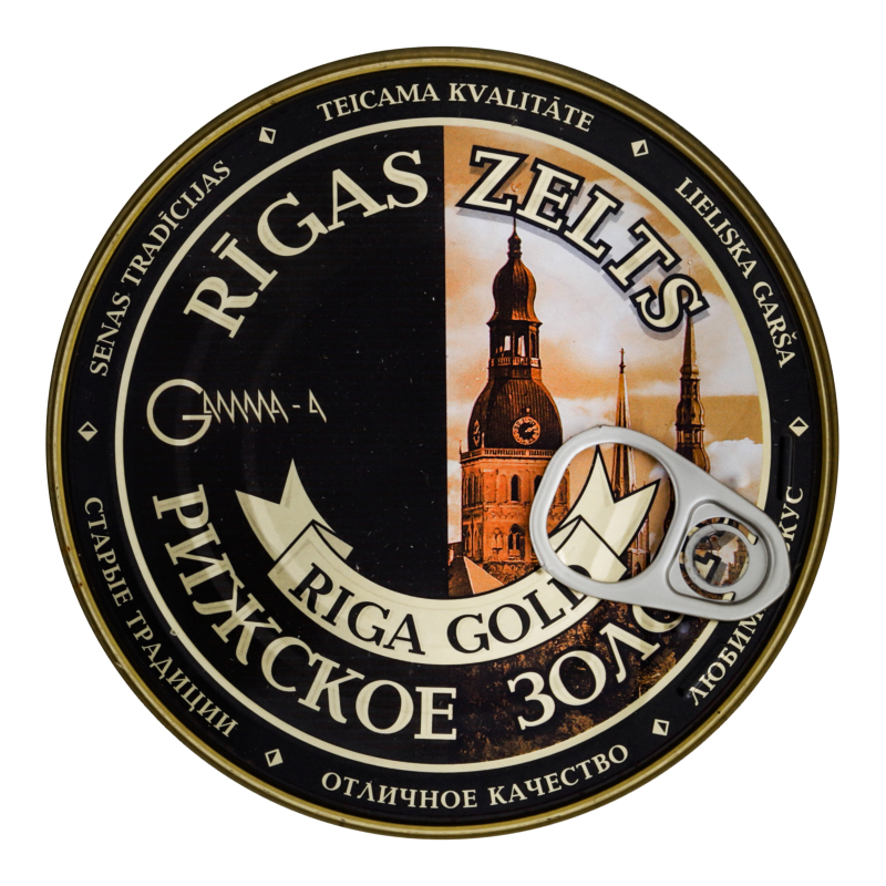 Шпроты в масле Riga Gold Рижское золото 240 г (837252) - фото 2